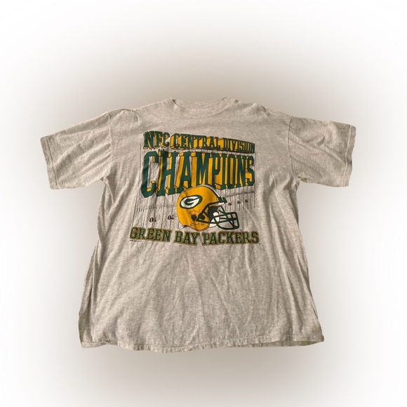 Vintage Green Bay Packers NFC Central Division Champions Tee - Picture 2 of 10